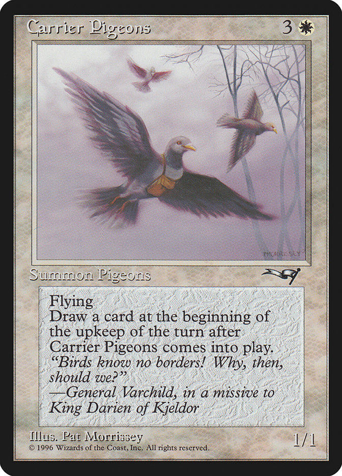 Carrier Pigeons (Flying Art) [Alliances] | Exor Games New Glasgow