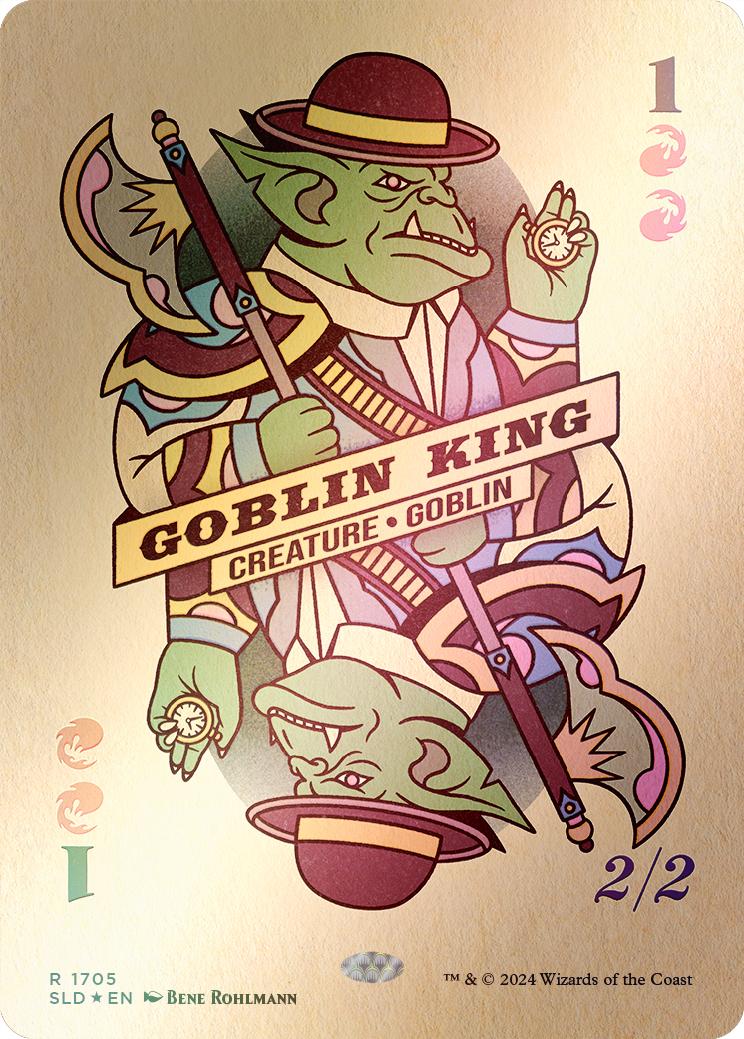 Goblin King (1705) (Rainbow Foil) [Secret Lair Drop Series] | Exor Games New Glasgow