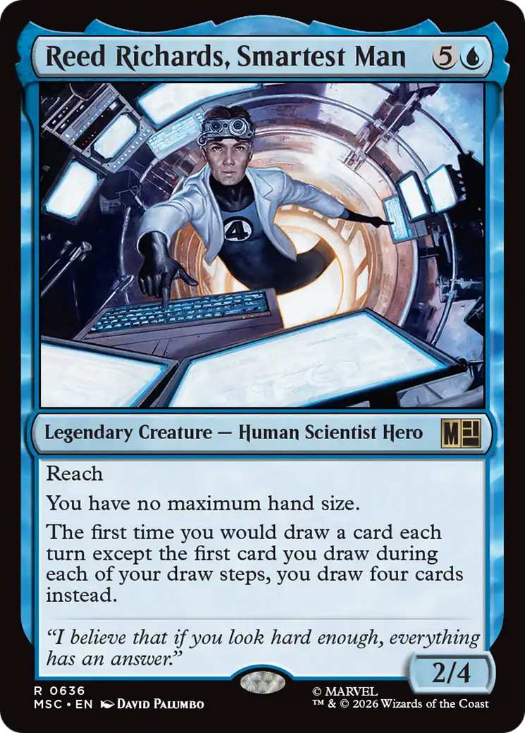Reed Richards, Smartest Man [Marvel Super Heroes Commander] | Exor Games New Glasgow