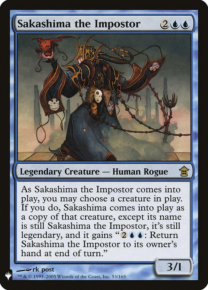 Sakashima the Impostor [Mystery Booster] | Exor Games New Glasgow