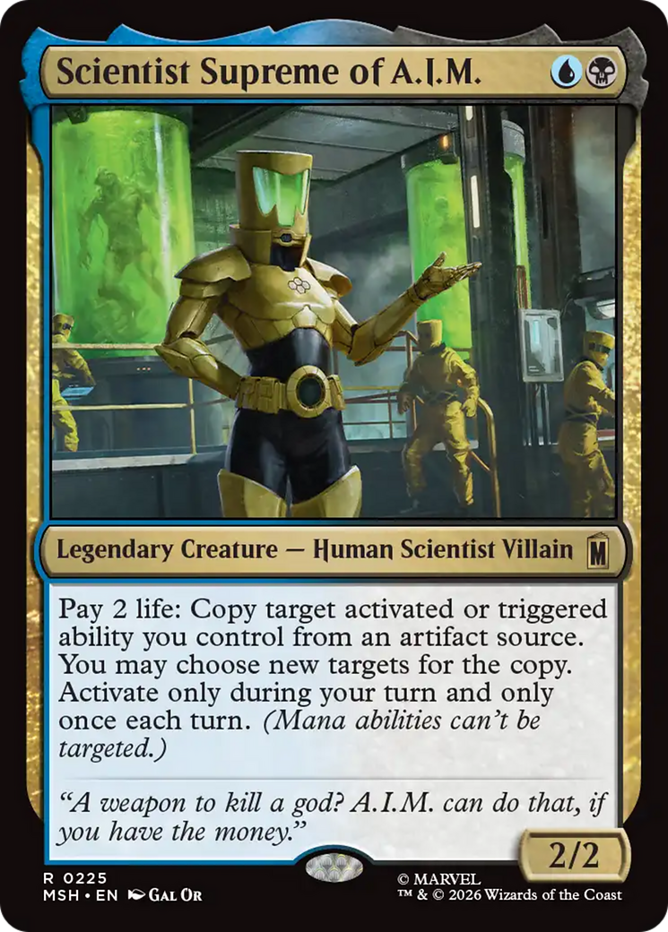 Scientist Supreme of A.I.M. [Marvel Super Heroes] | Exor Games New Glasgow