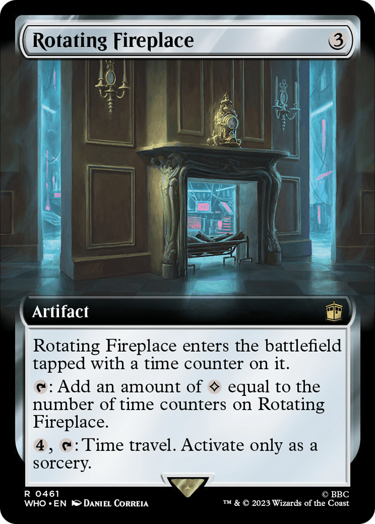 Rotating Fireplace (Extended Art) [Doctor Who] | Exor Games New Glasgow