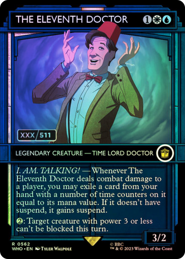 The Eleventh Doctor (Serial Numbered) [Doctor Who] | Exor Games New Glasgow