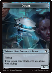 Robot // Drone Double-Sided Token [Edge of Eternities Tokens] | Exor Games New Glasgow