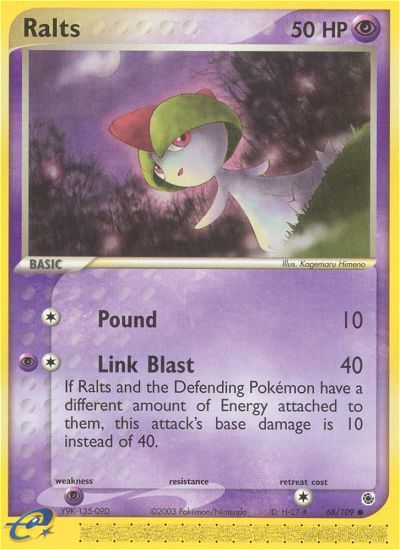 Ralts (68/109) [EX: Ruby & Sapphire] | Exor Games New Glasgow