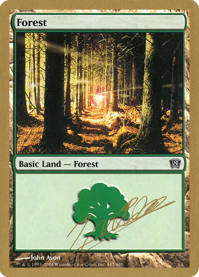 Forest (jn347) (Julien Nuijten) [World Championship Decks 2004] | Exor Games New Glasgow