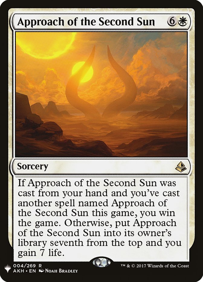 Approach of the Second Sun [Mystery Booster] | Exor Games New Glasgow