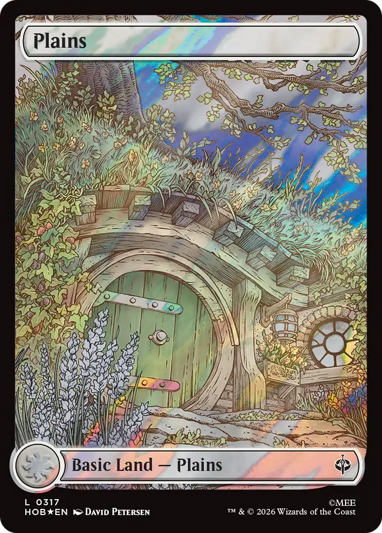 Plains (0317) (Surge Foil) [The Hobbit] | Exor Games New Glasgow