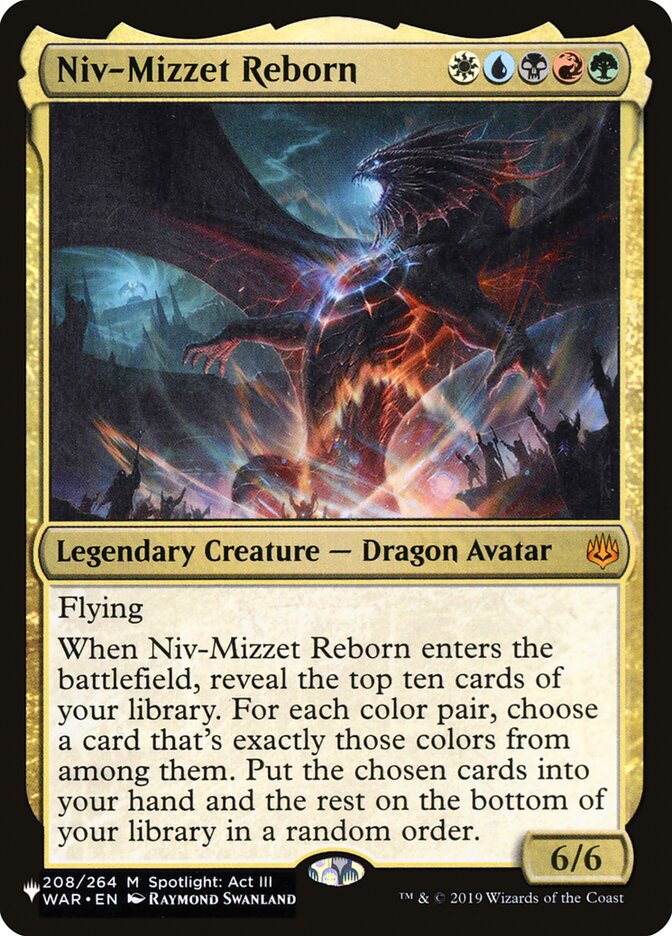 Niv-Mizzet Reborn [The List] | Exor Games New Glasgow