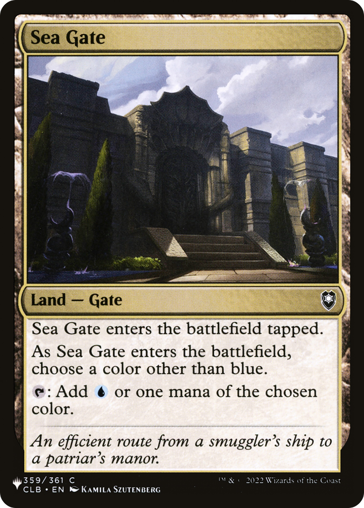 Sea Gate [The List] | Exor Games New Glasgow