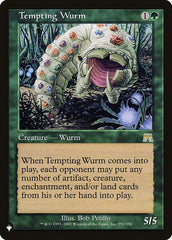 Tempting Wurm [The List] | Exor Games New Glasgow