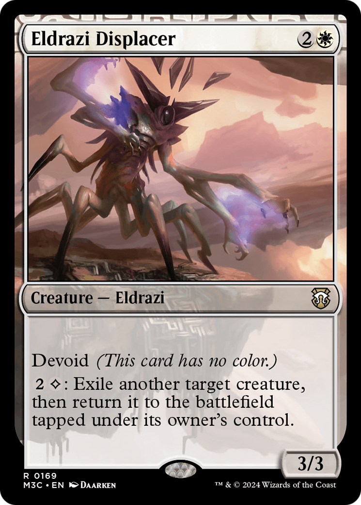 Eldrazi Displacer (Ripple Foil) [Modern Horizons 3 Commander] | Exor Games New Glasgow