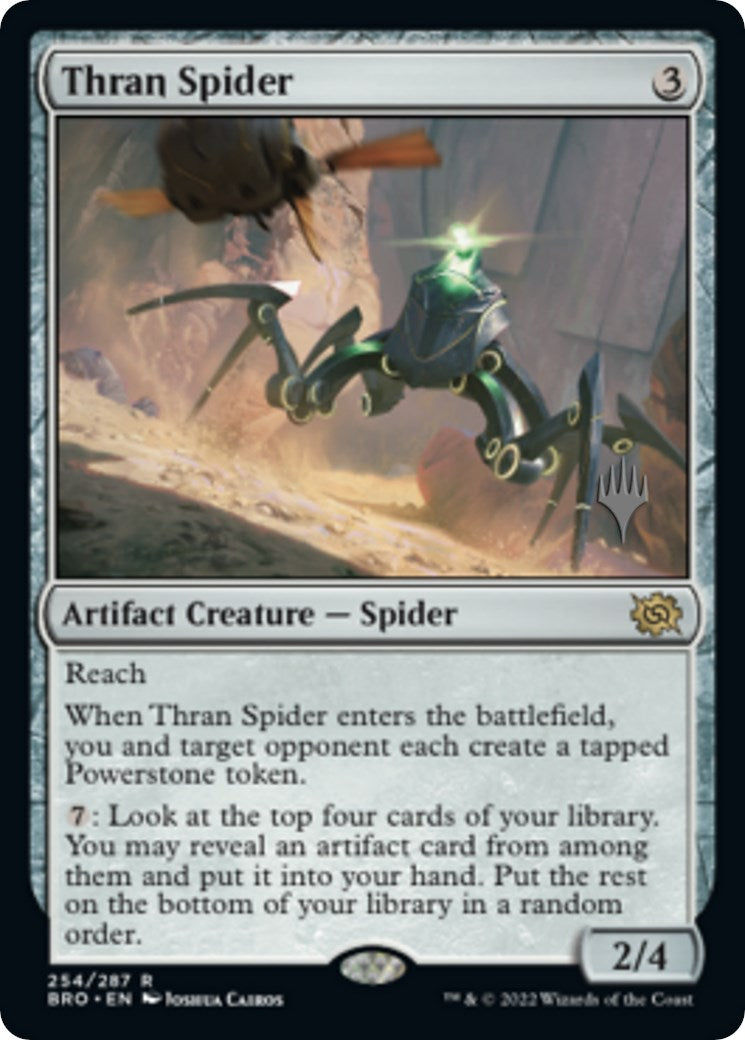 Thran Spider (Promo Pack) [The Brothers' War Promos] | Exor Games New Glasgow