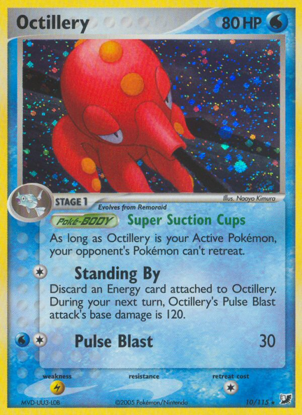 Octillery (10/115) [EX: Unseen Forces] | Exor Games New Glasgow