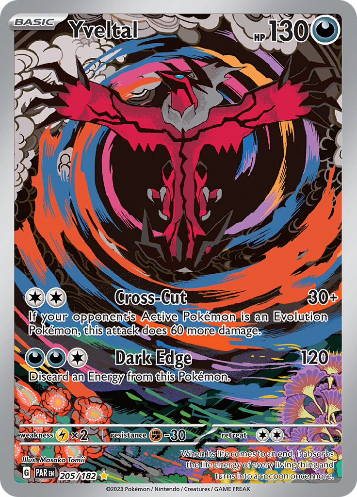 Yveltal (205/182) [Scarlet & Violet: Paradox Rift] | Exor Games New Glasgow