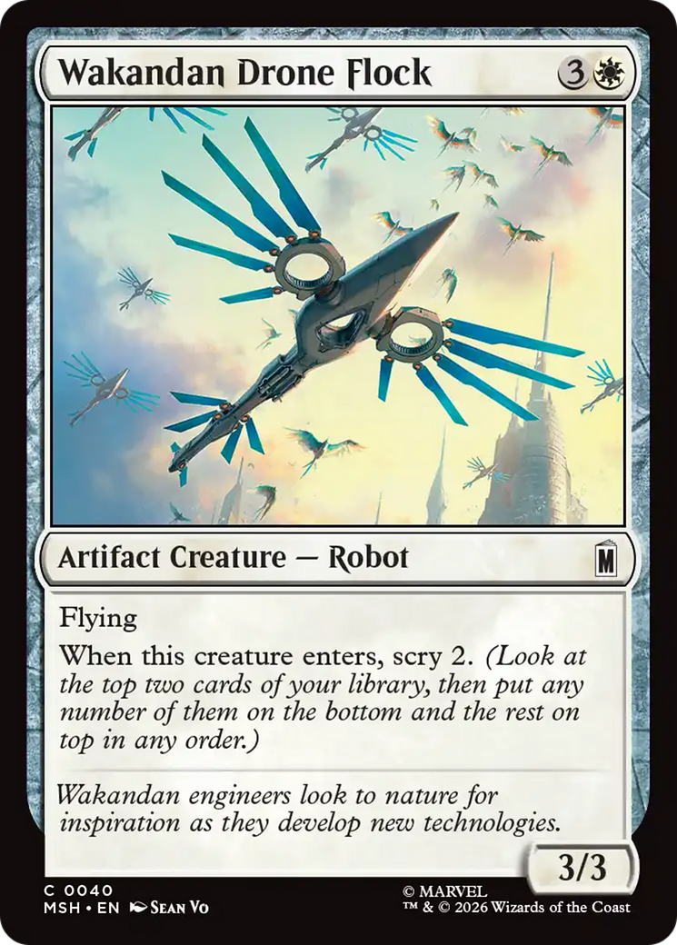 Wakandan Drone Flock [Marvel Super Heroes] | Exor Games New Glasgow