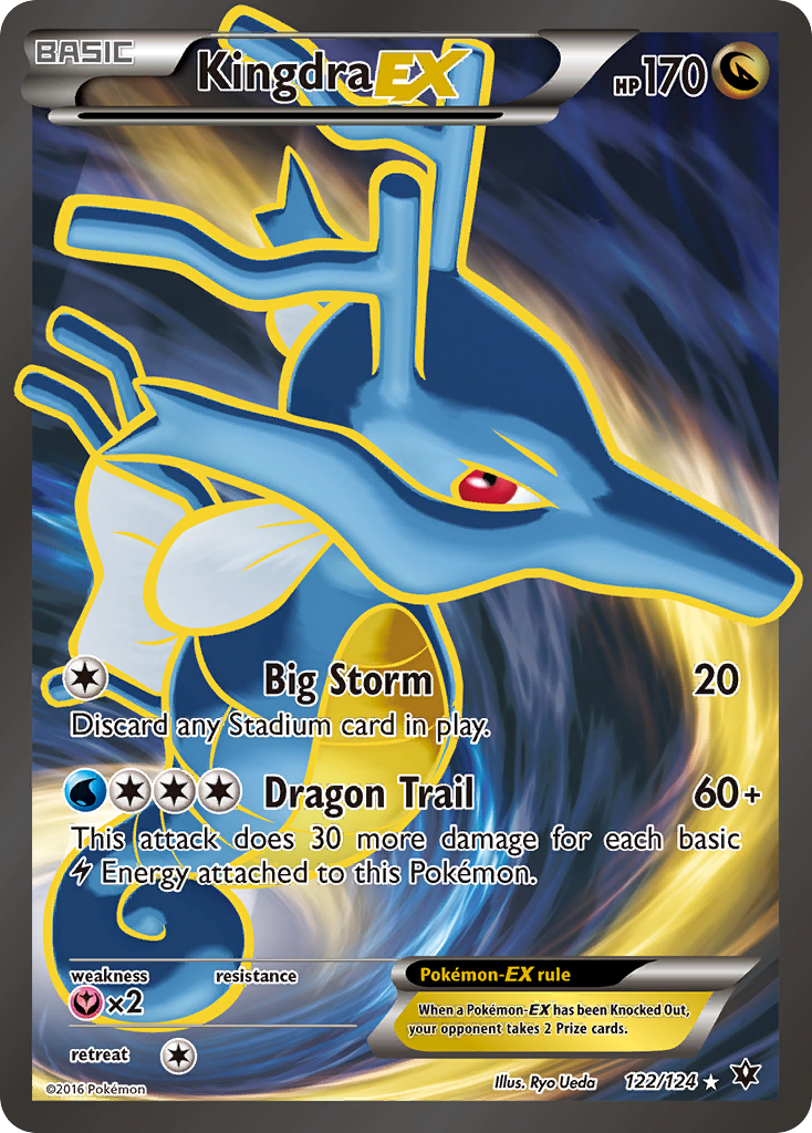 Kingdra EX (122/124) [XY: Fates Collide] | Exor Games New Glasgow