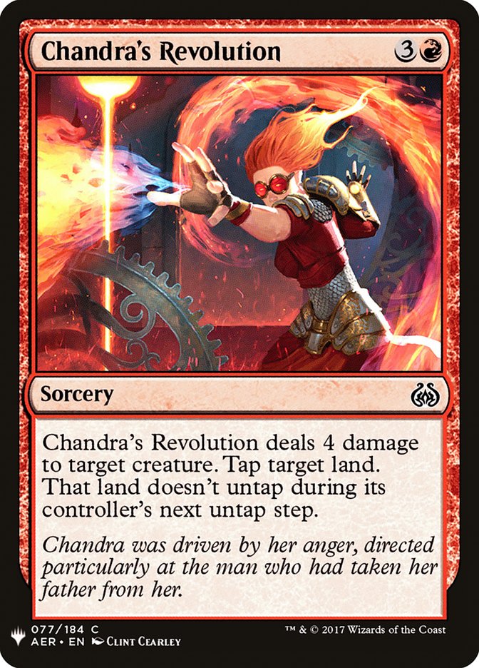 Chandra's Revolution [Mystery Booster] | Exor Games New Glasgow