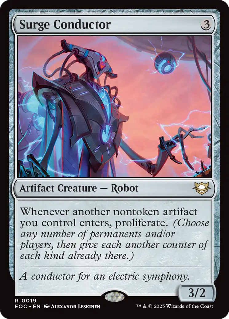 Surge Conductor [Edge of Eternities Commander] | Exor Games New Glasgow