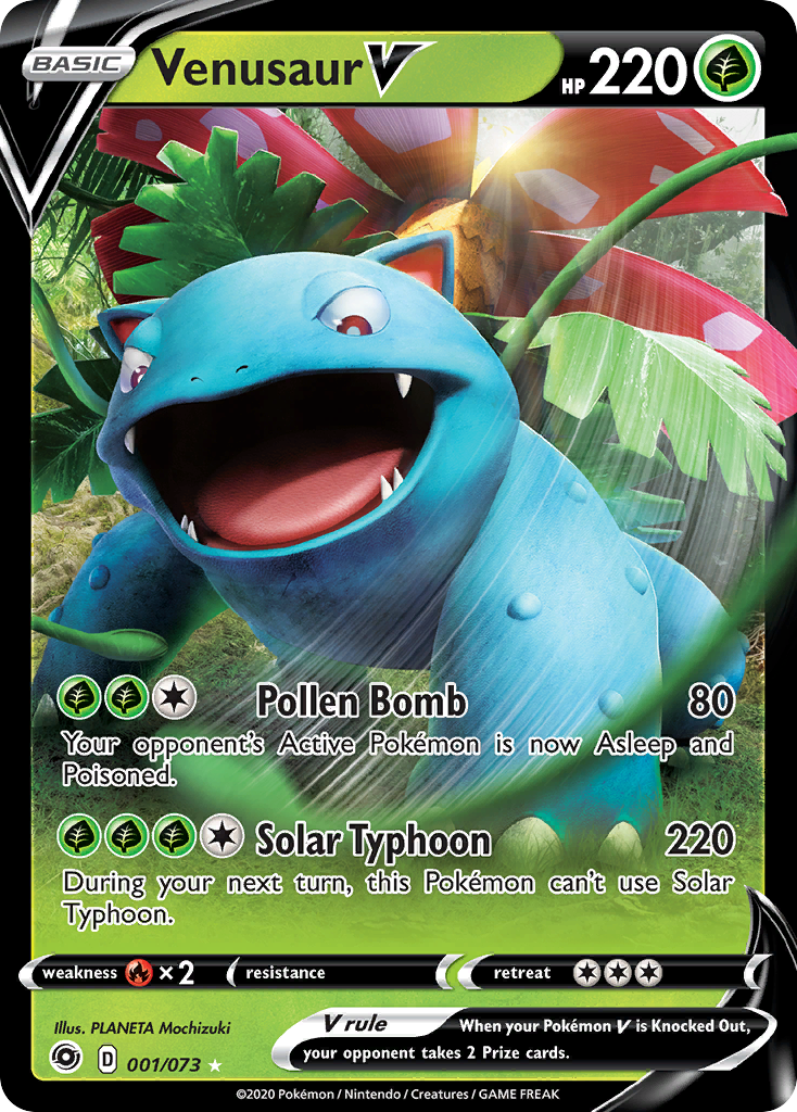 Venusaur V (001/073) [Sword & Shield: Champion's Path] | Exor Games New Glasgow