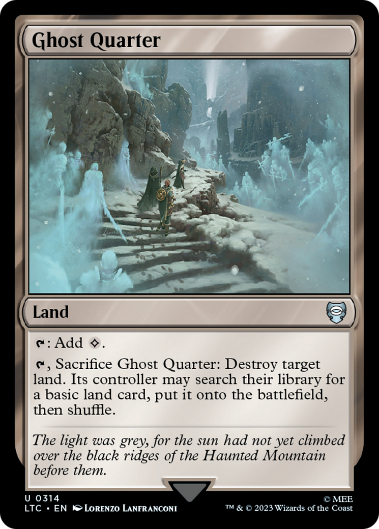 Ghost Quarter [The Lord of the Rings: Tales of Middle-Earth Commander] | Exor Games New Glasgow