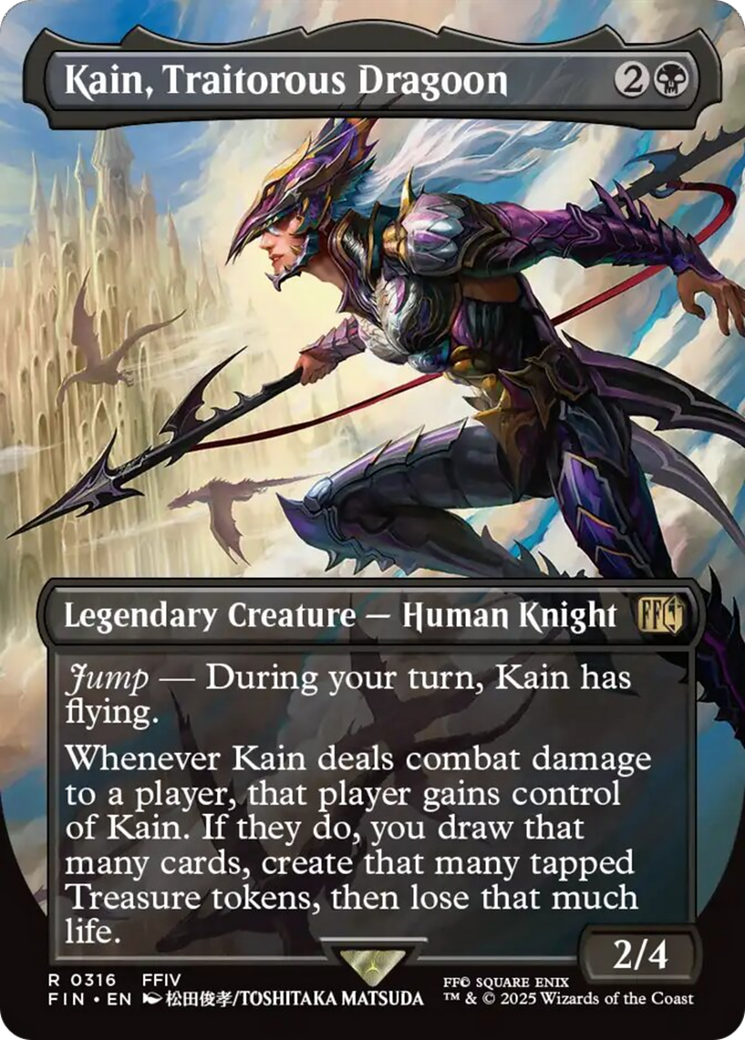 Kain, Traitorous Dragoon (Borderless) [FINAL FANTASY] | Exor Games New Glasgow