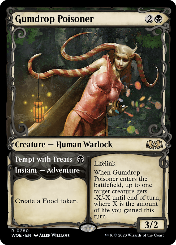 Gumdrop Poisoner // Tempt with Treats (Showcase) [Wilds of Eldraine] | Exor Games New Glasgow