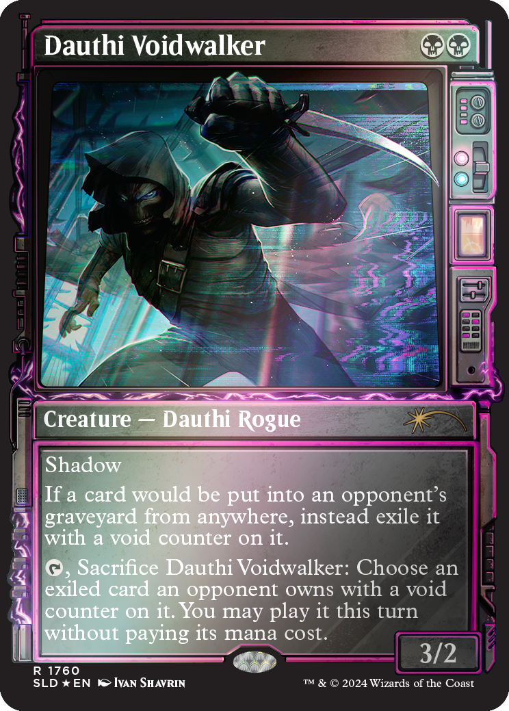 Dauthi Voidwalker (Rainbow Foil) [Secret Lair Drop Series] | Exor Games New Glasgow