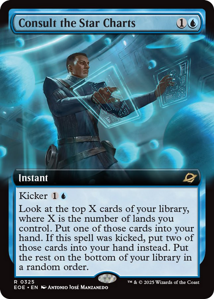 Consult the Star Charts (Extended Art) [Edge of Eternities] | Exor Games New Glasgow