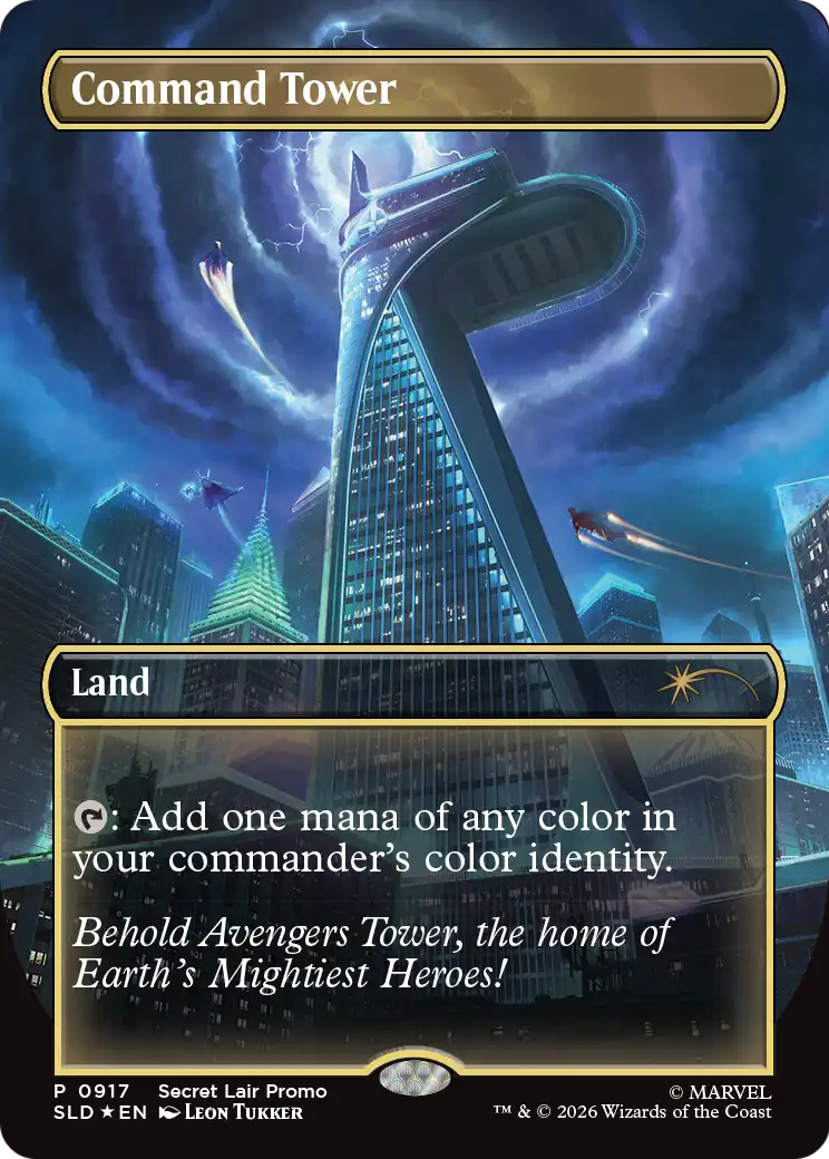 Command Tower (0917) [Secret Lair Drop Series] | Exor Games New Glasgow