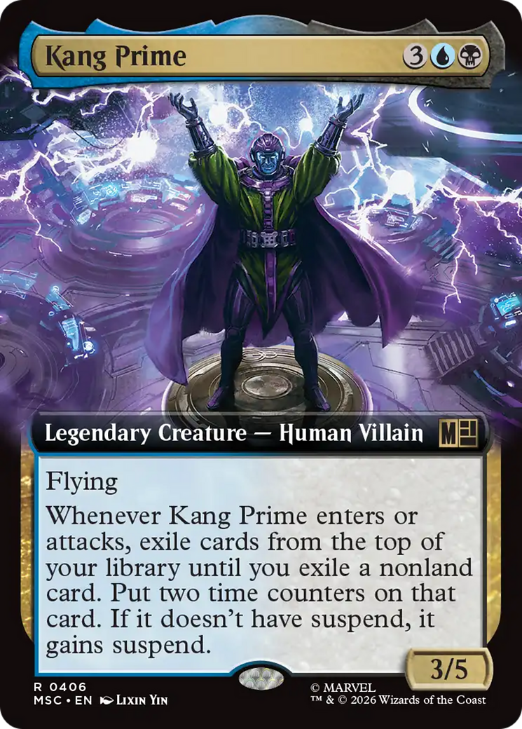 Kang Prime (Extended Art) [Marvel Super Heroes Commander] | Exor Games New Glasgow