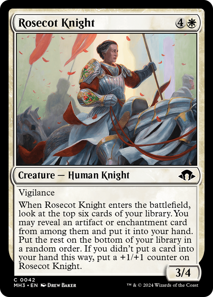 Rosecot Knight [Modern Horizons 3] | Exor Games New Glasgow