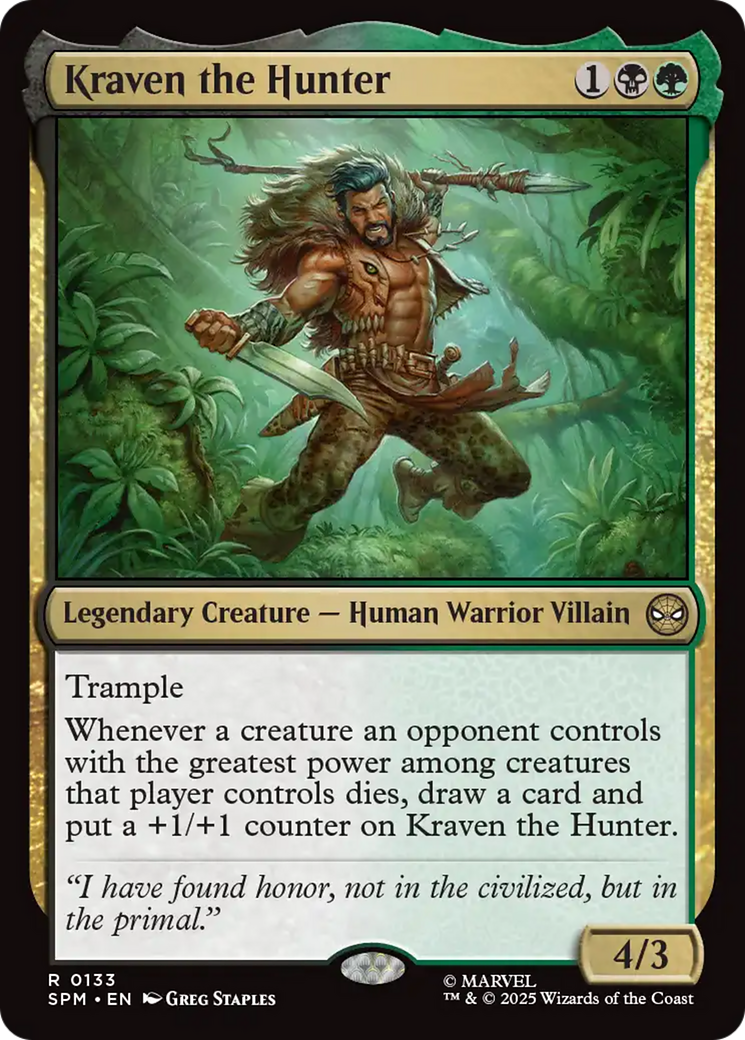 Kraven the Hunter [Marvel's Spider-Man] | Exor Games New Glasgow