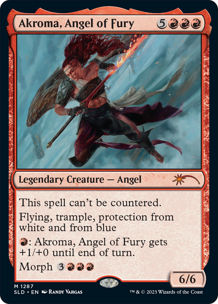 Akroma, Angel of Fury [Secret Lair Drop Series] | Exor Games New Glasgow