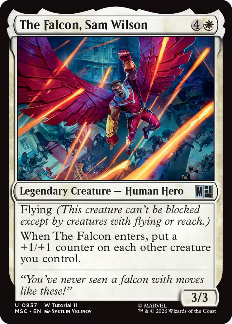 The Falcon, Sam Wilson [Marvel Super Heroes Commander] | Exor Games New Glasgow