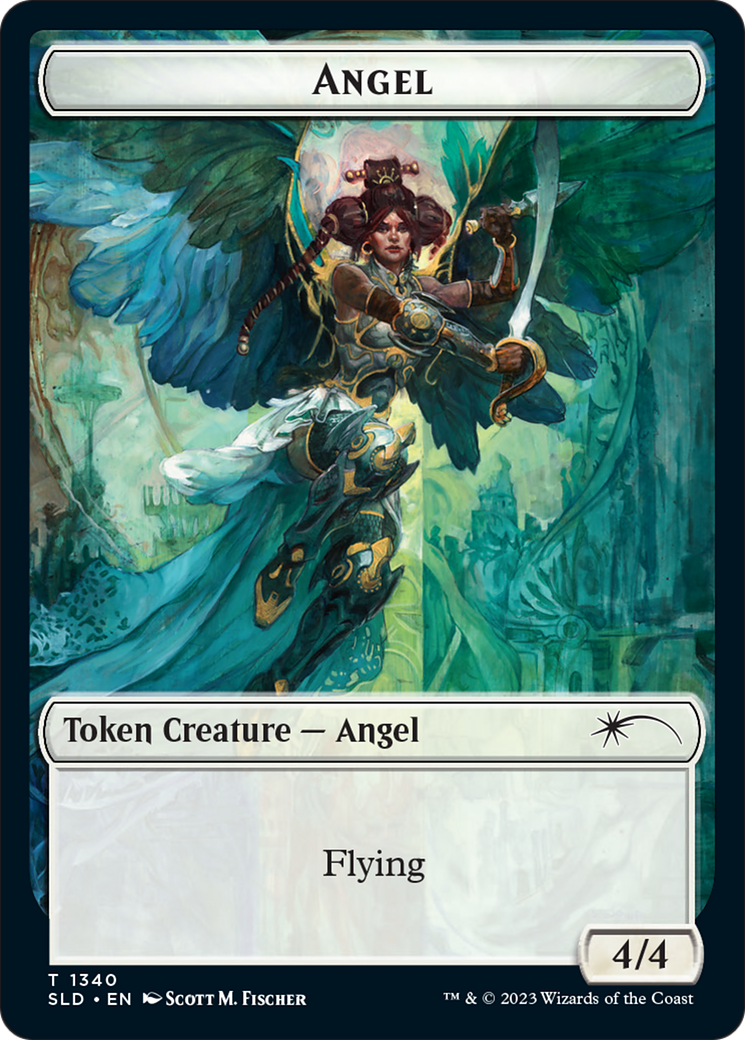 Angel // Spirit Double-Sided Token [Secret Lair Drop Series] | Exor Games New Glasgow