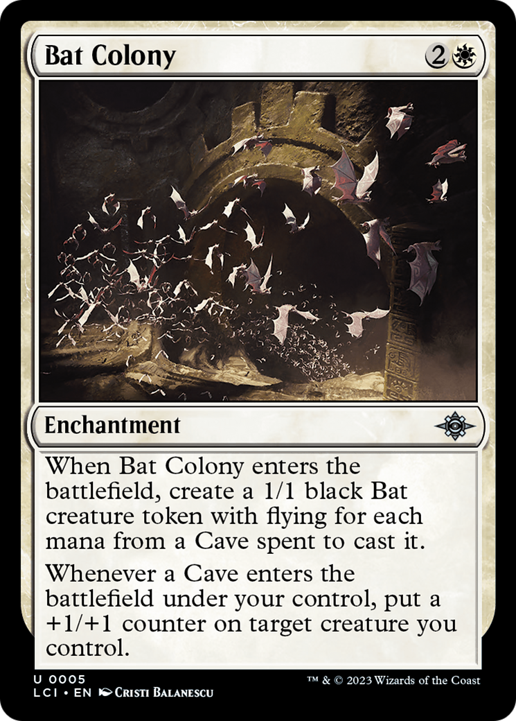 Bat Colony [The Lost Caverns of Ixalan] | Exor Games New Glasgow