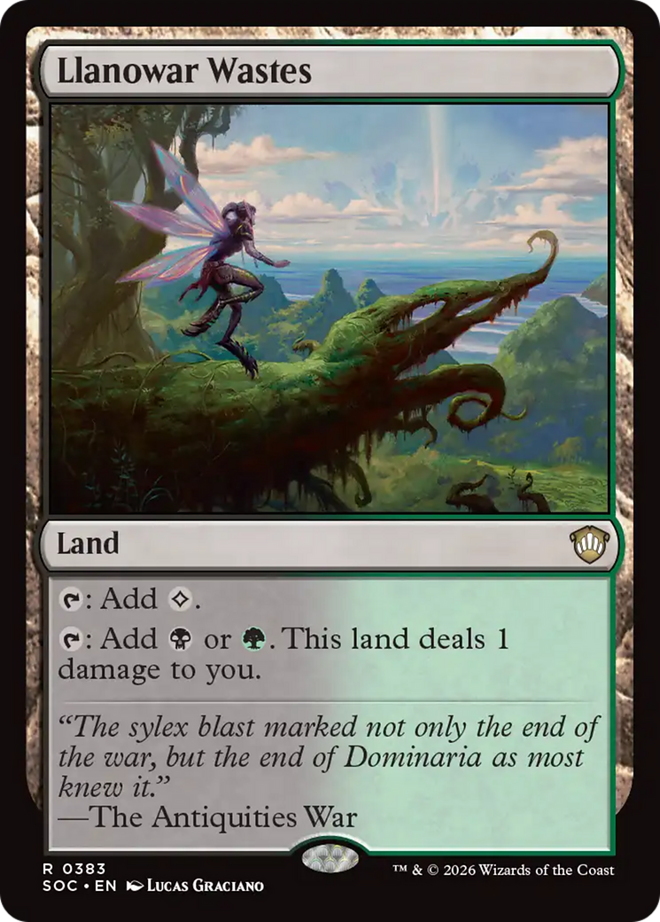Llanowar Wastes [Secrets of Strixhaven Commander] | Exor Games New Glasgow