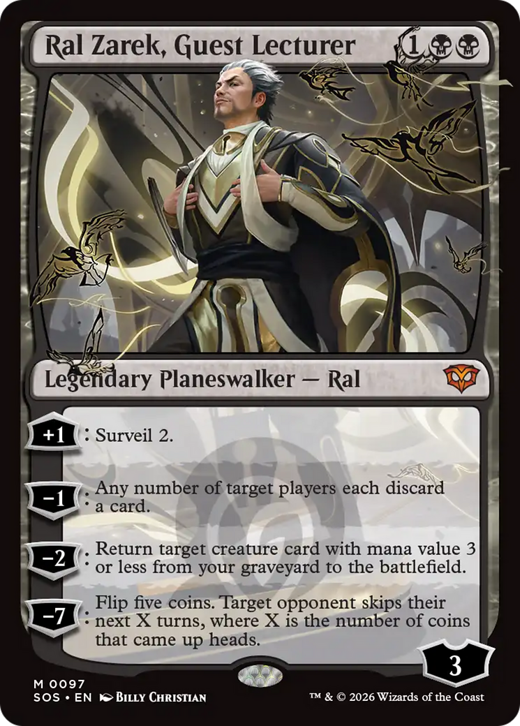 Ral Zarek, Guest Lecturer [Secrets of Strixhaven] | Exor Games New Glasgow