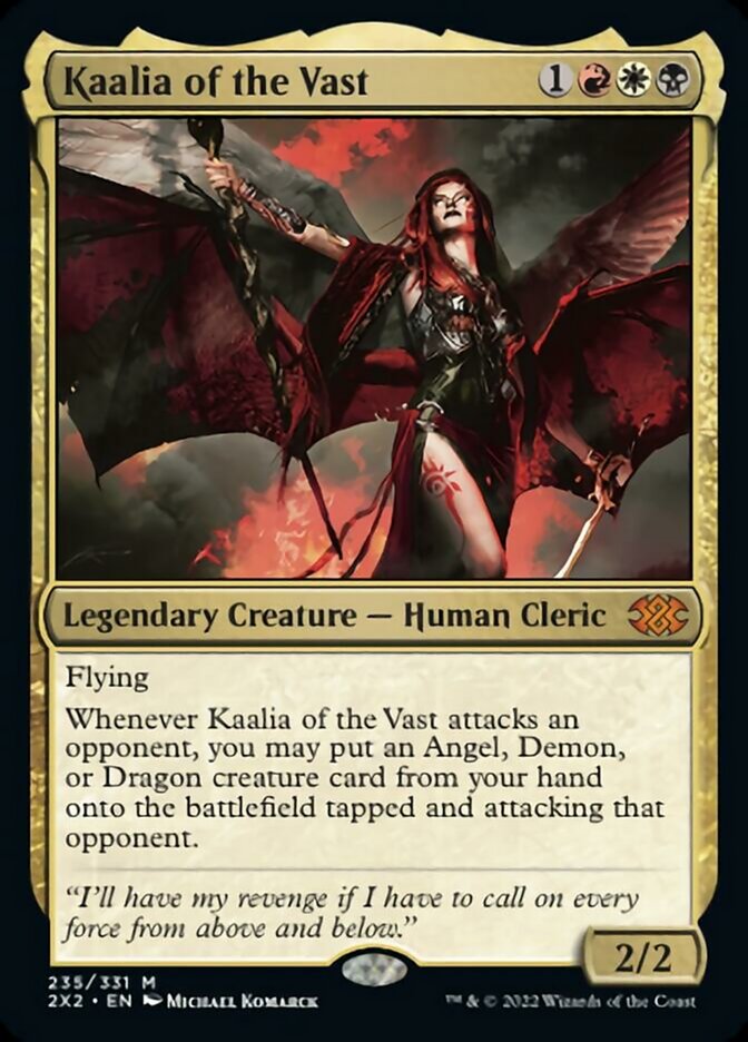 Kaalia of the Vast [Double Masters 2022] | Exor Games New Glasgow