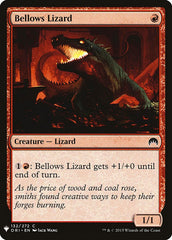 Bellows Lizard [Mystery Booster] | Exor Games New Glasgow