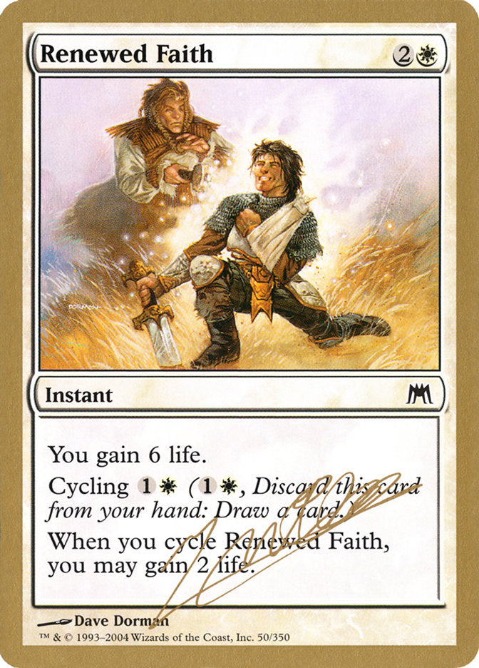 Renewed Faith (Julien Nuijten) [World Championship Decks 2004] | Exor Games New Glasgow