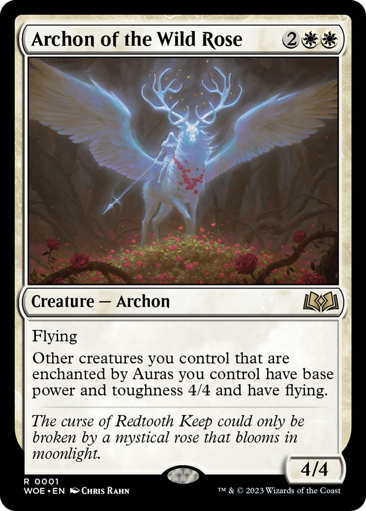 Archon of the Wild Rose [Wilds of Eldraine] | Exor Games New Glasgow