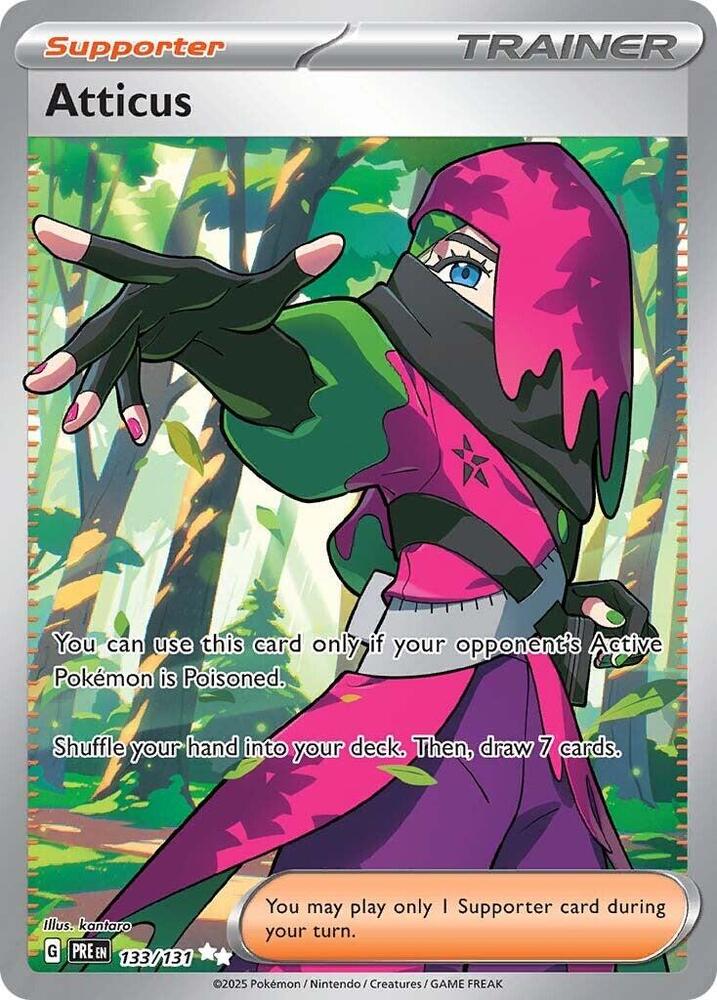 Atticus (133/131) [Scarlet & Violet: Prismatic Evolutions] | Exor Games New Glasgow