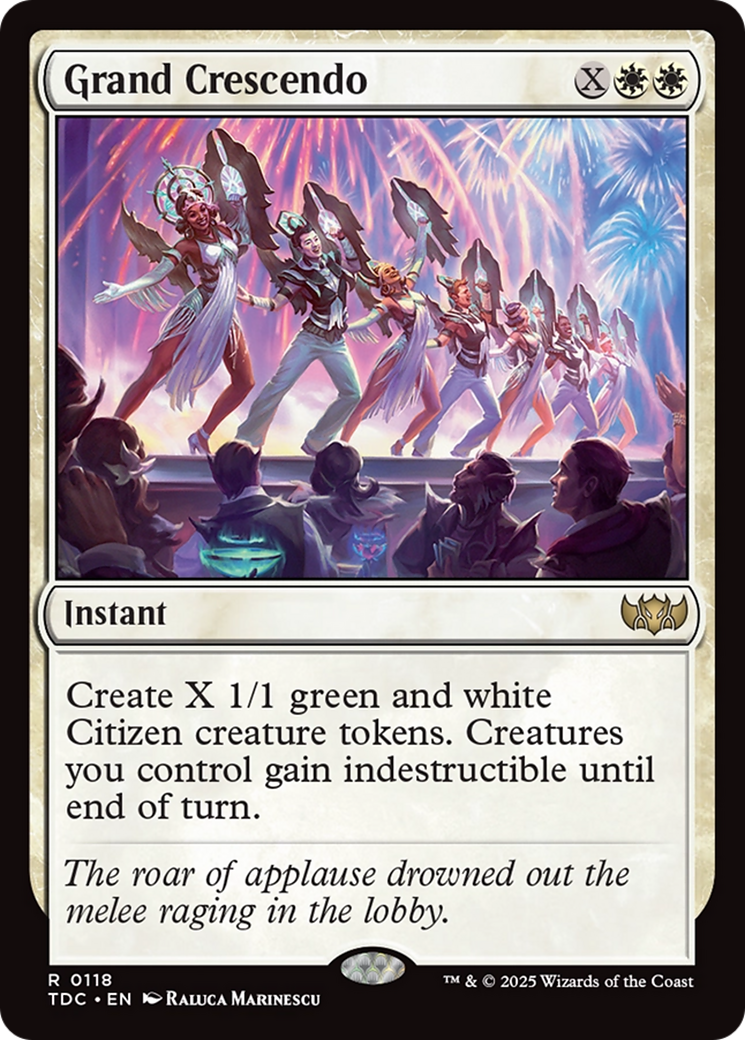 Grand Crescendo [Tarkir: Dragonstorm Commander] | Exor Games New Glasgow