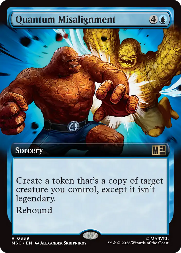 Quantum Misalignment (Extended Art) [Marvel Super Heroes Commander] | Exor Games New Glasgow