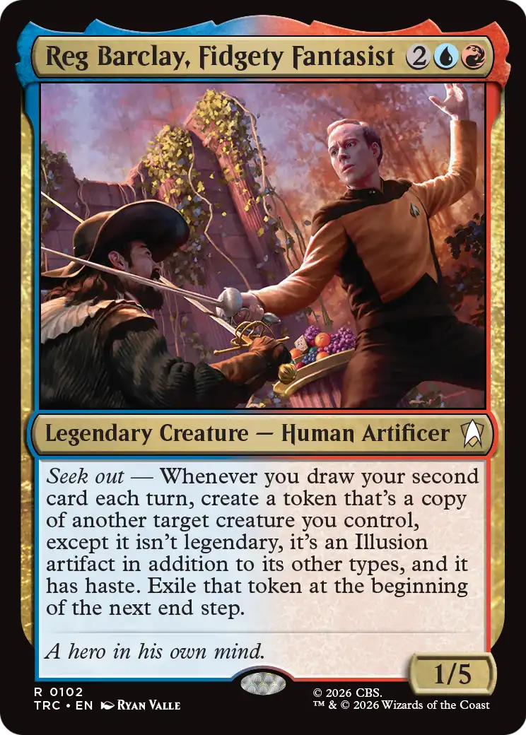 Reg Barclay, Fidgety Fantasist [Star Trek Commander] | Exor Games New Glasgow