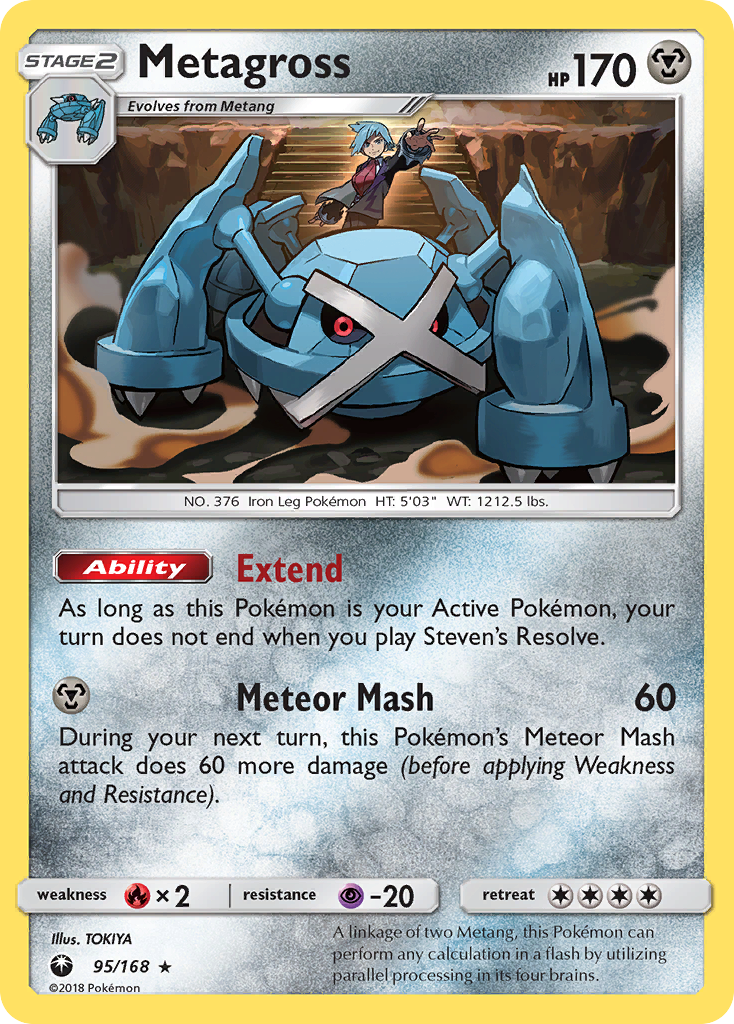 Metagross (95/168) [Sun & Moon: Celestial Storm] | Exor Games New Glasgow