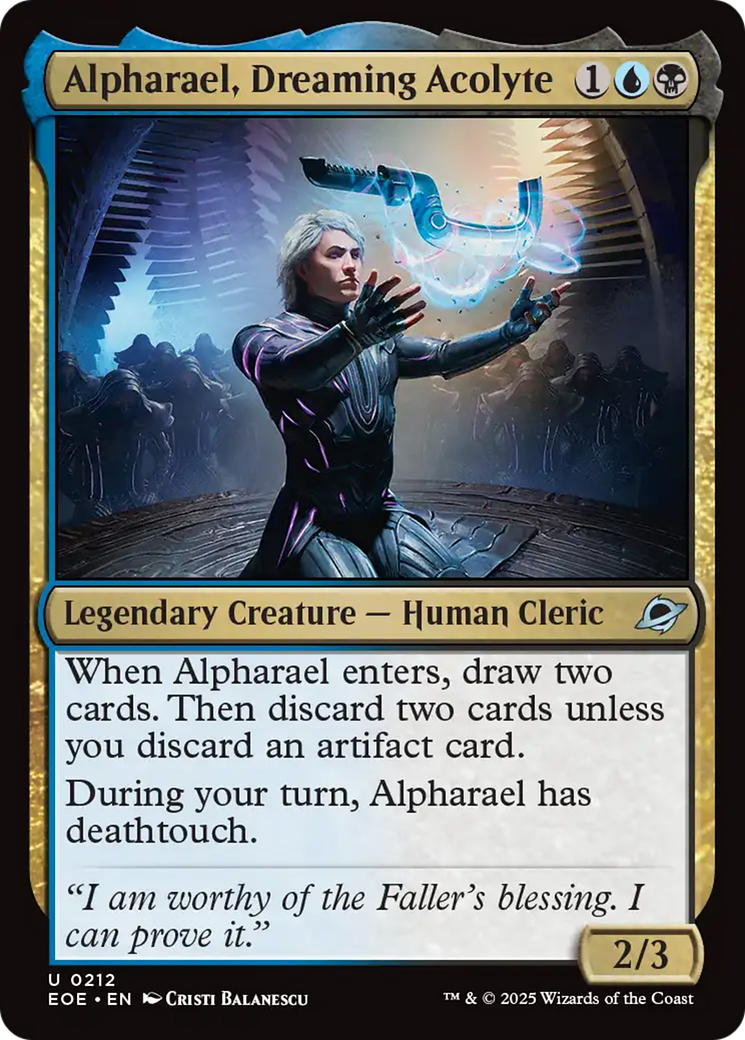 Alpharael, Dreaming Acolyte [Edge of Eternities] | Exor Games New Glasgow