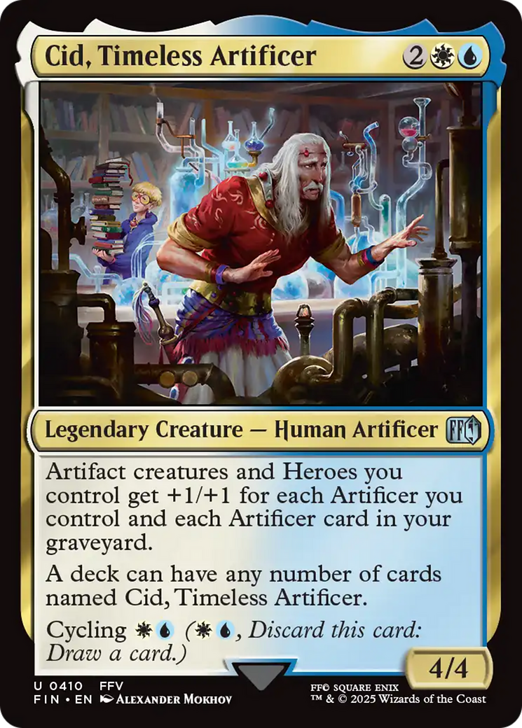 Cid, Timeless Artificer (0410) [FINAL FANTASY] | Exor Games New Glasgow